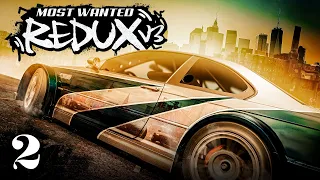 BLACKLIST 9-5 | NFS Most Wanted REDUX V3 - Full Game Stream Part #2 [1440p60]