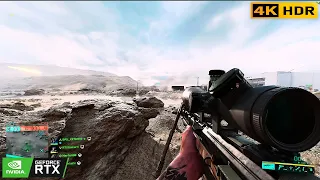Battlefield 2042: Breakthrough 4K HDR Sniper Gameplay PC - No Commentary