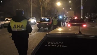 08.04.2016 Массовые проверки водителей на опьянение на ул. М. Горького (Ижевск)