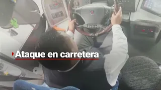 ¿ES SEGURO? | Unidades de autobús son víctimas de agresiones de la delincuencia