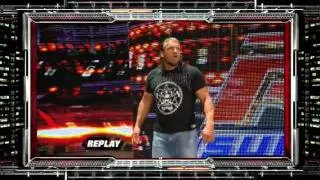 WWE RAW 24.10.2011 Кевин Нэш травмировал Игрока.545TV