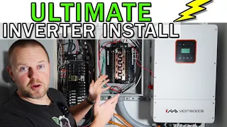 8KW Inverter and 15KWH Battery Takes House Off Grid [Full Step by Step Install]