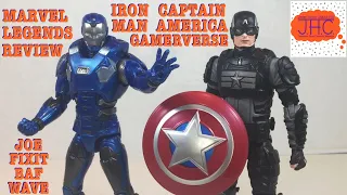 Marvel Legends Joe Fixit BAF Atmosphere Armor Iron Man Stealth Captain AmericaReview Kitbash Custom