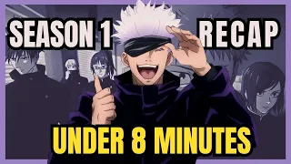 Jujutsu Kaisen S1 In 8 Minutes