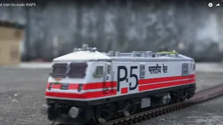The Pink Engine WAP5 Rajdhani Express Train Set