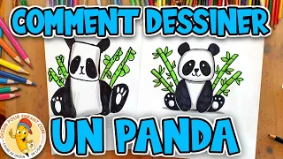 Comment dessiner un PANDA facilement | Dessin Pour Enfant