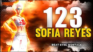 Sofia Reyes - Hola Como tale tale vu (1,2,3) || Free Fire Beat Sync Montage @sunwinliveonline