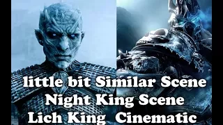 Similar Scene Night King vs Lichking S07 E07 !