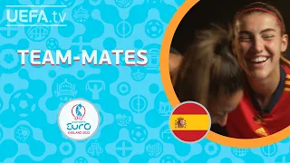 SPAIN Team-mates: LEILA OUAHABI & PATRI GUIJARRO | #WEURO 2022