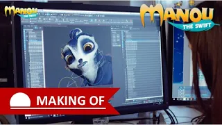 Manou the Swift I Behind the Scenes 8 I What is animation? | Kate Winslet, Willem Dafoe