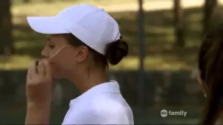 The Lying Game 2x03 - Sutton and Emma tennis scenes 3 (with Mads)