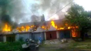 Пожар в Докучаевске
