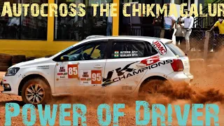 Autocross the chikmagalur2021 RITHESHmGUTTEDAR VOLKSWAGEN POLO"WHEN ITS ENTRY AUDIENCE CHEERING".