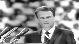 Проповедь Билли Грэма (Billy Graham) , 1958 год "Начертание на стене 'Мене Мене Текел Упарсин' "