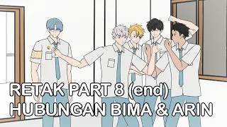 RETAK HUBUNGAN BIMA & ARIN PART 8 (end) - Animasi Pertarungan Sekolah