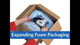expanding foam packaging from Sealed Air