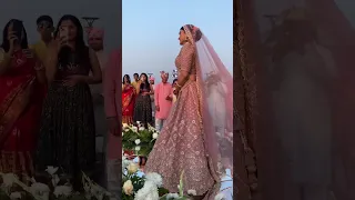 Sari Duniya Se Jeet Ke Main Ayi Hoon Idhar 🥰 #Bridal_Entry #Short_Video