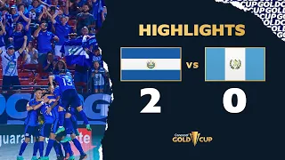 Highlights: El Salvador 2-0 Guatemala - Gold Cup 2021