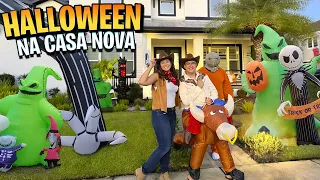 Primeiro Halloween da Casa Nova - Família Maria Clara e JP