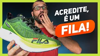 Fila Racer Carbon Tri - Sim, você está vendo um Fila neste canal!