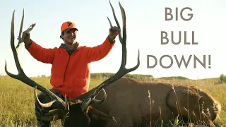 BIG BULL DOWN! Canadian Elk Hunting Story