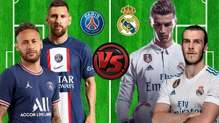 2023 Messi-Neymar VS 2014 Ronaldo-Bale🔥ULTIMATE VS🔥(2023 PSG VS 2014 Real Madrid)