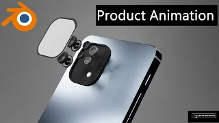 Product Animation in blender / Phone Commercial