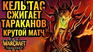 МАГ КРОВИ первым против ЖУКА. Blade (HUM) vs KraV (UD) [Warcraft 3 Reforged]