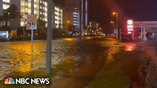 Hurricane Idalia floods streets in Treasure Island, Florida
