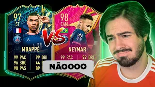 FUT DRAFT MAS SE APARECER NEYMAR E MABAPPE SOU OBRIGADO A MONTAR UM TIME NOVO!!!