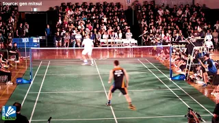 Lin Dan Trickshot Fail 2 times continuous | Lin Dan vs Lee Chong Wei