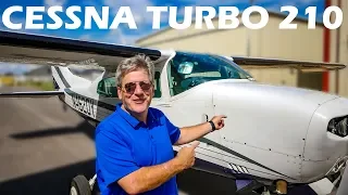 Cessna Turbo 210 Aircraft Flight and Pilot Interview