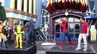 Enhanced Spider-Man ride reopening moment at Universal Orlando Islands of Adventure