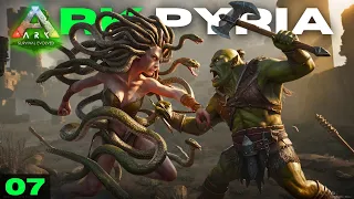 MEDUSA VS ORC SOLDIER 😨 | ARK SURVIVAL EVOLVED | ARK PYRIA