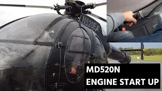 HOW TO START A HELICOPTER | MD520 NOTAR