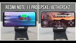 Redmi Note 11 Pro AetherSX2 I ePSXe emulators test/Dimensity 920 gaming PS1/PS2 Games