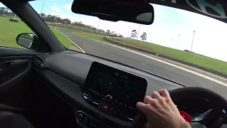 2023 Hyundai i30 N POV onboard Sydney Motorsport Park