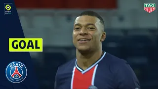 Goal Kylian MBAPPE (68' - PARIS SAINT-GERMAIN) PARIS SAINT-GERMAIN - NÎMES OLYMPIQUE (3-0) 20/21