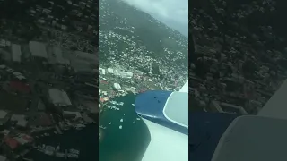 Are nine seater airplane taking off from St. Thomas USVI