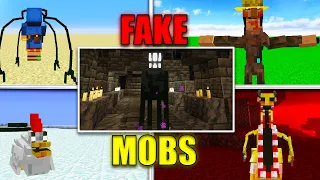 Original Mobs vs Doppelganger Clone mod! Minecraft Mob Battle