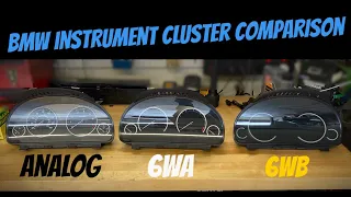 BMW Instrument Cluster Comparison for the 5, 6 and 7 series