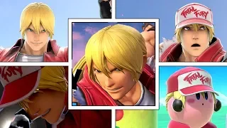 Terry Bogard Full Moveset (Plus Final Smash, Victory Screens, Kirby Hat & More) Smash Bros Ultimate