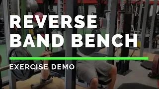 Rugby Renegade | Reverse Band Bench Press - Exercise Demo