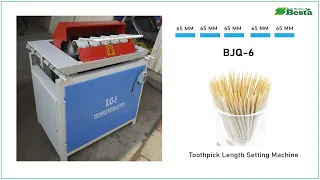 Toothpick Length Setting Machine, Toothpick Making Machines