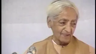 Jiddu Krishnamurti: Das Böse und Gute haben keine Beziehung zueinander