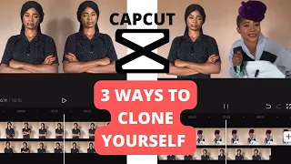 How to clone yourself in Capcut |3 ways | Beginners
