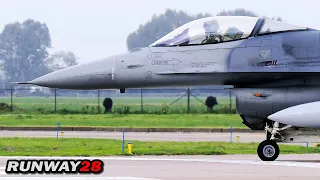 FRISIAN FLAG 2023 - Mass Launch from Inside Leeuwarden Air Base