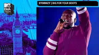 Stormzy Performs 'Big For Your Boots' | MTV EMAs 2017 | Live Performance | MTV Music