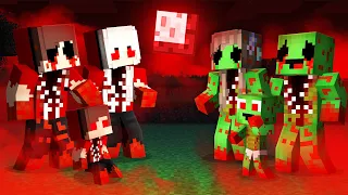 Maizen and Mikey FAMILY Found BLOOD POISON GAS in Minecraft! - Parody Story(JJ and Mikey TV)