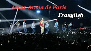 Franglish a retourné l'Accor Arena avec plus de 17 guest ( Ninho, Leto,keblack, Naza , l2b gang...)